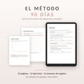 El Método 90 Días - Guía y diario de recuperación abdominal posparto